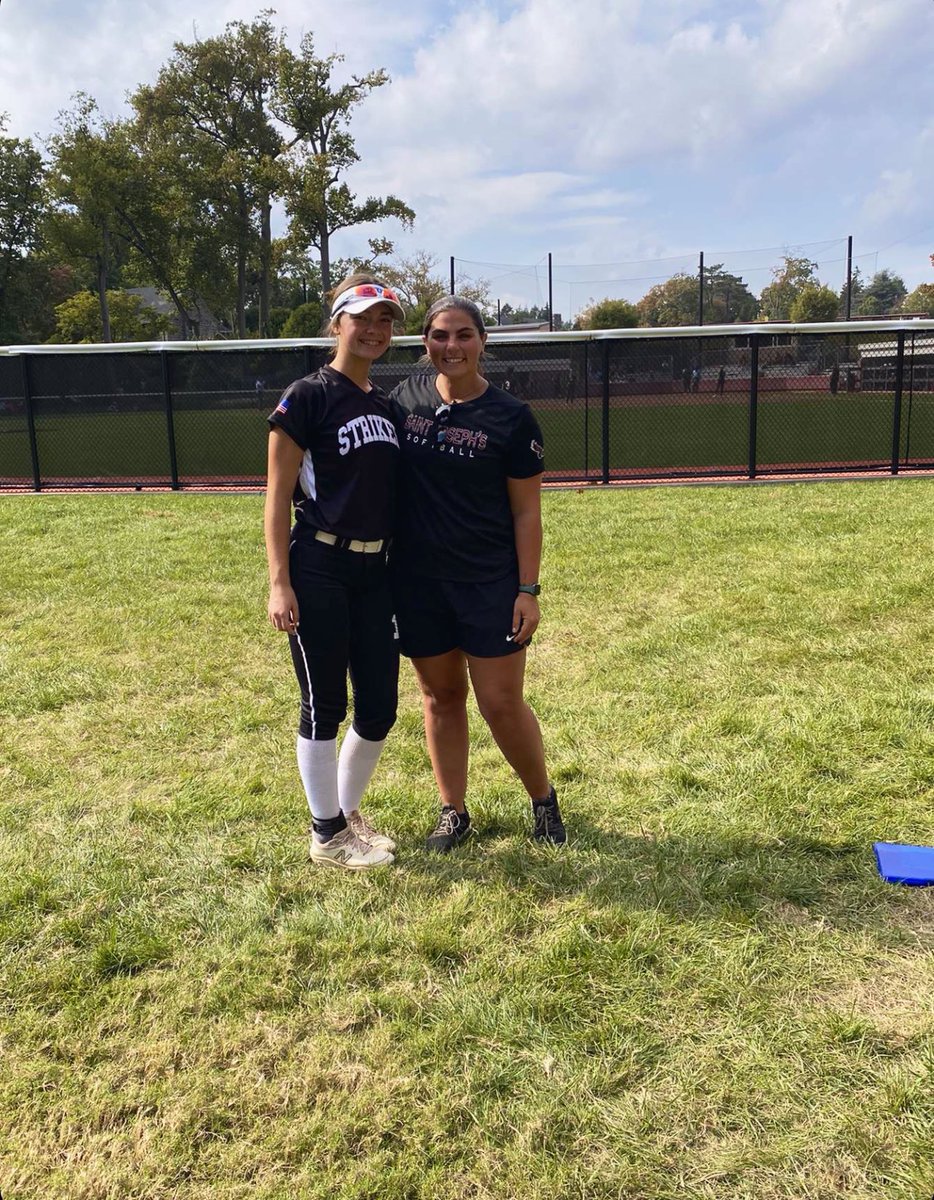 Had such a great day at Saint Joseph’s Elite Team Camp and tour of the campus today! Thank you so much coaches and players for having us! <a href="/CoachErinBrooks/">Coach Erin Brooks</a> <a href="/Coach_McCool/">Gina McCool</a> <a href="/Kelsey_Dominik/">Kelsey Dominik</a> <a href="/Pastrikers06/">PA Strikers 18U National - King</a>