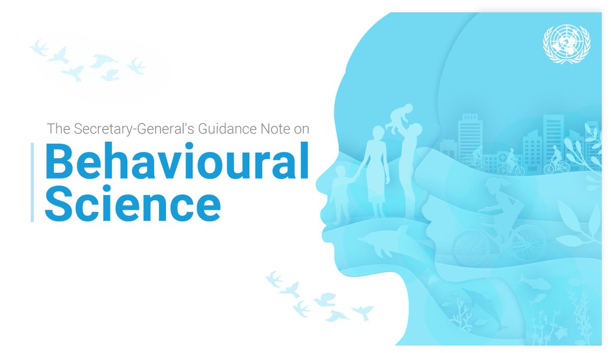 The @UN Secretary-General's Guidance Note on #BehaviouralScience is now available in all six UN languages: ✨ Arabic 👏 Chinese 🌟 English 💡 French 💫 Russian 🔥 Spanish Take a look and let's together leverage #BeSci for the #SDGs! ▶️ bit.ly/UNBeSci #UNBeSci