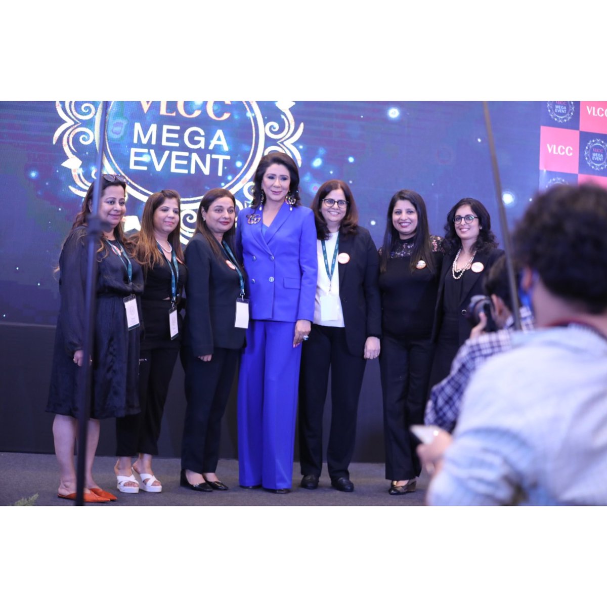 Vandanaluthra's tweet photo. Here’s a glimpse of  what happened at the #VLCC DelhiMegaEvent. Take a look https://t.co/TtR6pAHnZt