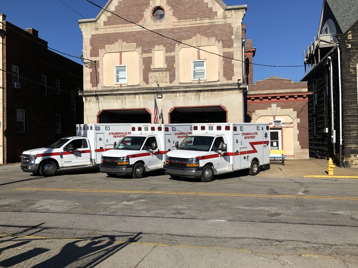 IAFF_local228's tweet photo. Today marks one year since the Steubenville Fire Department started operating a ambulance having fire based EMS in the City. We are thankful for all that supported us along the way to help provide the best EMS services to the City of Steubenville https://t.co/cOK0zxyWZB