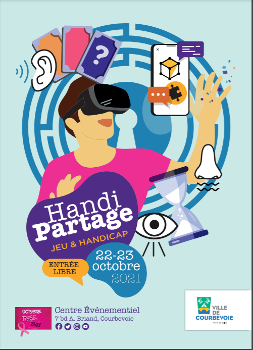 bvsh92's tweet photo. Nous vous attendons à Handipartage Vendredi et Samedi avec des jeux et des mises en situation en lien avec le handicap. Ce sera l'occasion de se rencontrer et partager un moment convivial autour d'un café. #handipartage #handicap #inclusion #Courbevoie https://t.co/agXBH0h2W1
