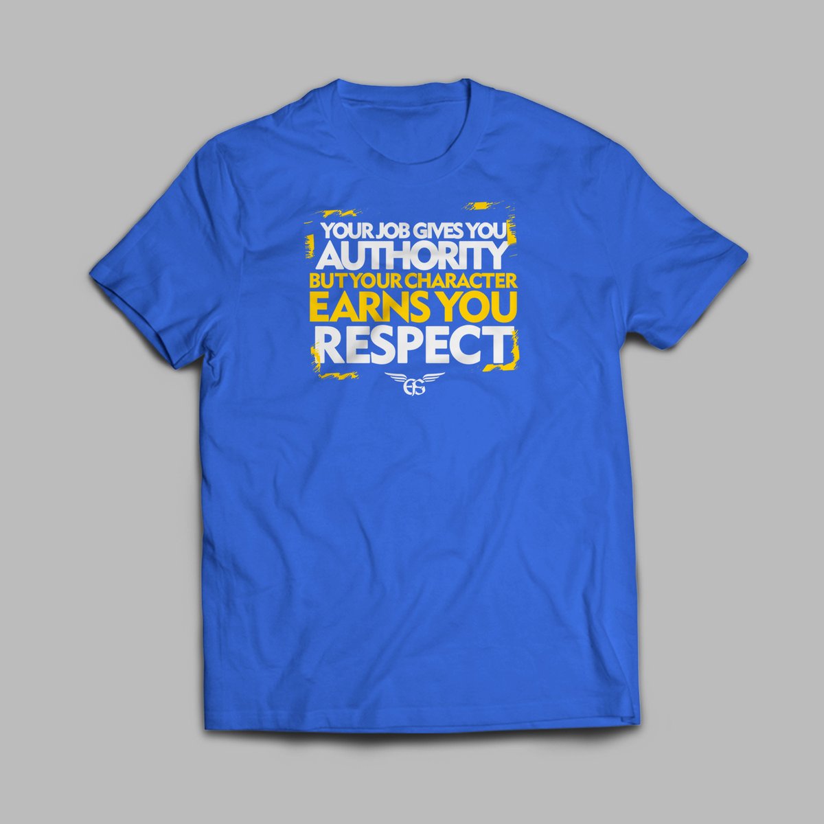 EFS_Apparel's tweet image. "Your job gives you authority, but your character earns you respect" a reminder from today's featured statement tee! Get yours for only P400.00

#EFSCore #EFSApparelBasics #BasicTees #StatementTees #Tees