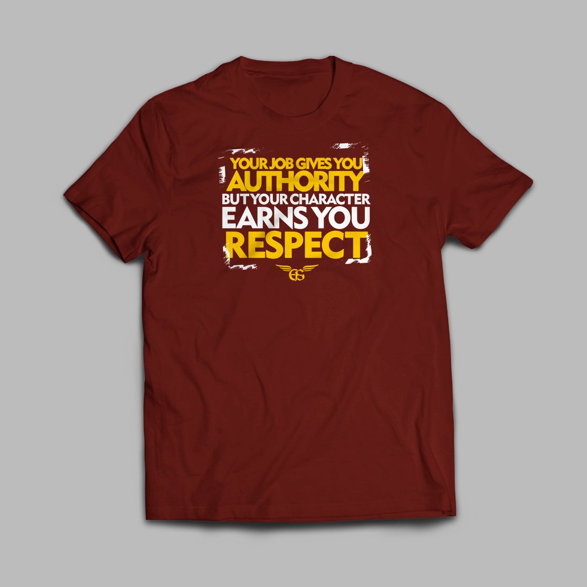 EFS_Apparel's tweet image. "Your job gives you authority, but your character earns you respect" a reminder from today's featured statement tee! Get yours for only P400.00

#EFSCore #EFSApparelBasics #BasicTees #StatementTees #Tees