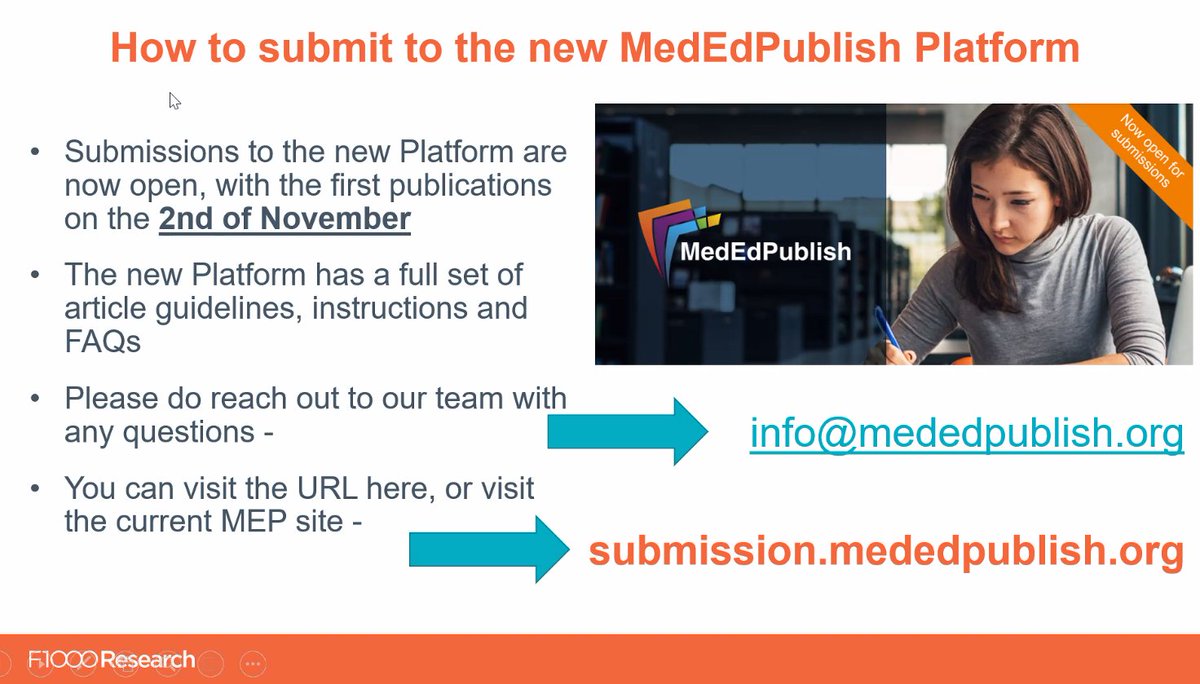 'A huge thankyou, and looking forward to more discussions - we are entering a very exciting stage and are very happy to answer your data-sharing questions - get in touch with us info@mededpublish.org'
