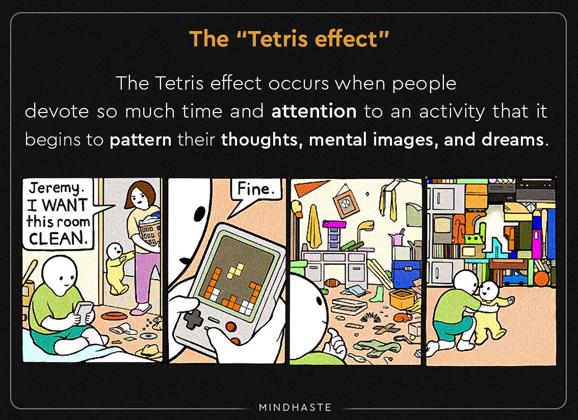 The psychology of Tetris