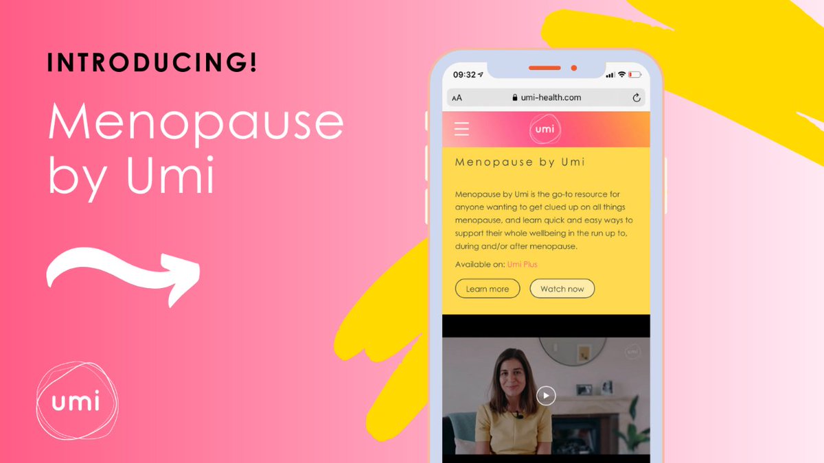 HealthUmi's tweet photo. On #WorldMenopauseDay we're so excited to launch our new menopause resource! 🙌

Bitesite videos to watch at your own pace, or dive into those which matter most to you right now - all from your mobile or computer! 

To find out more visit: https://t.co/kTrnJnNtGM
#menopause https://t.co/odPYbUcQeF