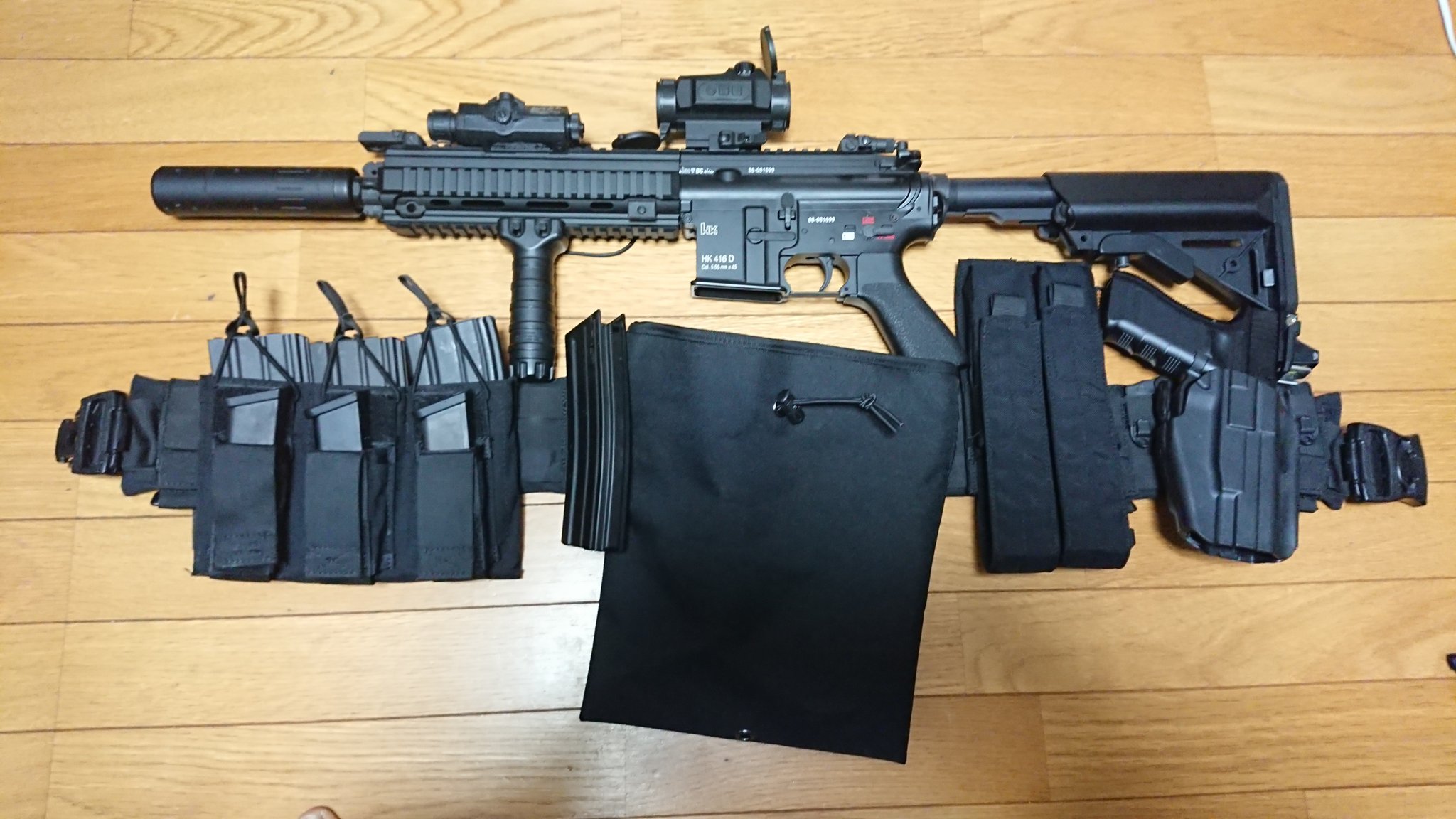 次世代 HK416デルタ＋VECTOR OPTICS FORESTERGENII 次世代hk416 - Search / X