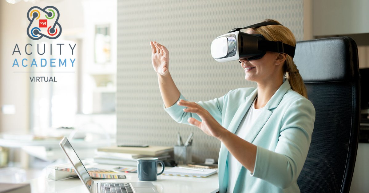slbagby's tweet photo. Acuity Academy virtual classes are filling up and we want to make sure you reserve your spot! They are making classes as immersive as possible so you don't lose out on hands on experiences. Check out the calendar to see what is coming up! https://t.co/doJ786MyDT