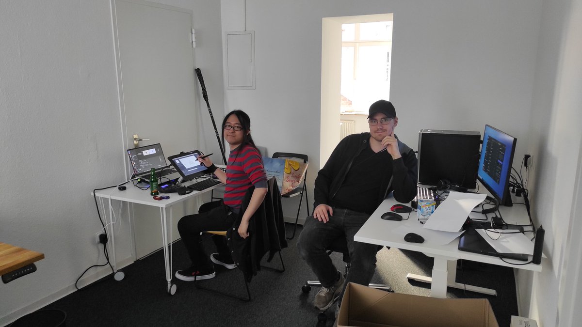 Ein kurzer Blick auf die Arbeit während des Game Jam Spooktacular 2021 den der <a href="/GameDevSaar/">Game Dev Saar</a> am Wochenende veranstaltet hat. Wir freuen uns, dass wir als Sponsor bei dem Event helfen konnten.