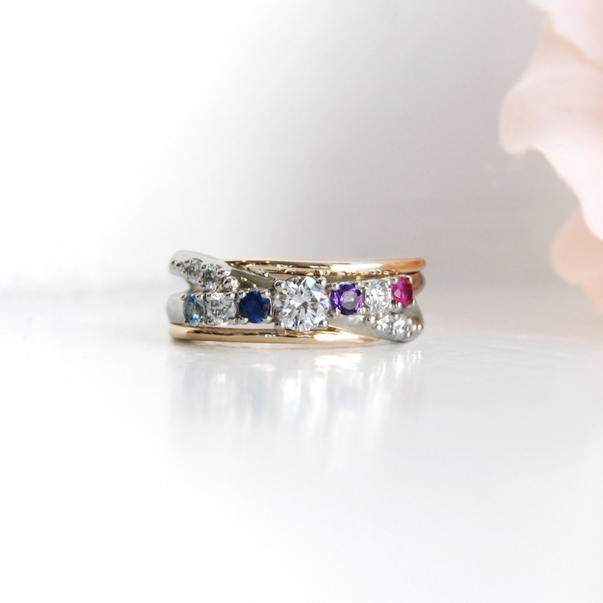 DanasGoldsmith's tweet photo. With her life filled with so much love from her family, our client thought to create a special ring to represent 3 generations.  

A piece that she could not be more thrilled to wear everyday. Let us tell YOUR story.

#designsatdanas #customdesign #customjewellery https://t.co/72fn9RuPlH