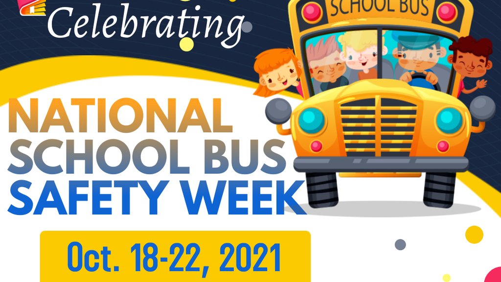 𝗜𝘁'𝘀 𝗡𝗮𝘁𝗶𝗼𝗻𝗮𝗹 𝗦𝗰𝗵𝗼𝗼𝗹 𝗕𝘂𝘀 𝗦𝗮𝗳𝗲𝘁𝘆 𝗪𝗲𝗲𝗸!
Drivers, please remember to slow down around buses and never pass a stopped school bus. We want to ensure everyone's safety each and every day. To learn more, visit bit.ly/3DwVvnI