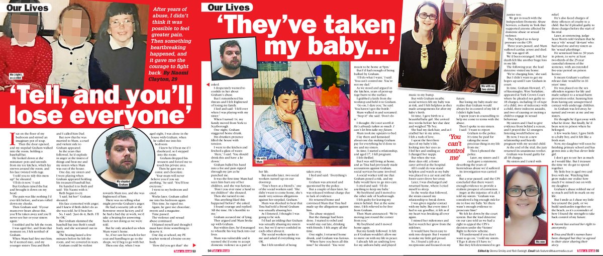 Hook News (@hooknewspress) on Twitter photo Naomi battled for four years to bring her rapist stepdad to justice after the CPS dropped her case. Now he's been jailed for 30 years. Naomi spoke to us for this in Take a Break mag Naomi battled for four years to bring her rapist stepdad to justice after the CPS dropped her case. Now he's been jailed for 30 years. Naomi spoke to us for this in Take a Break mag