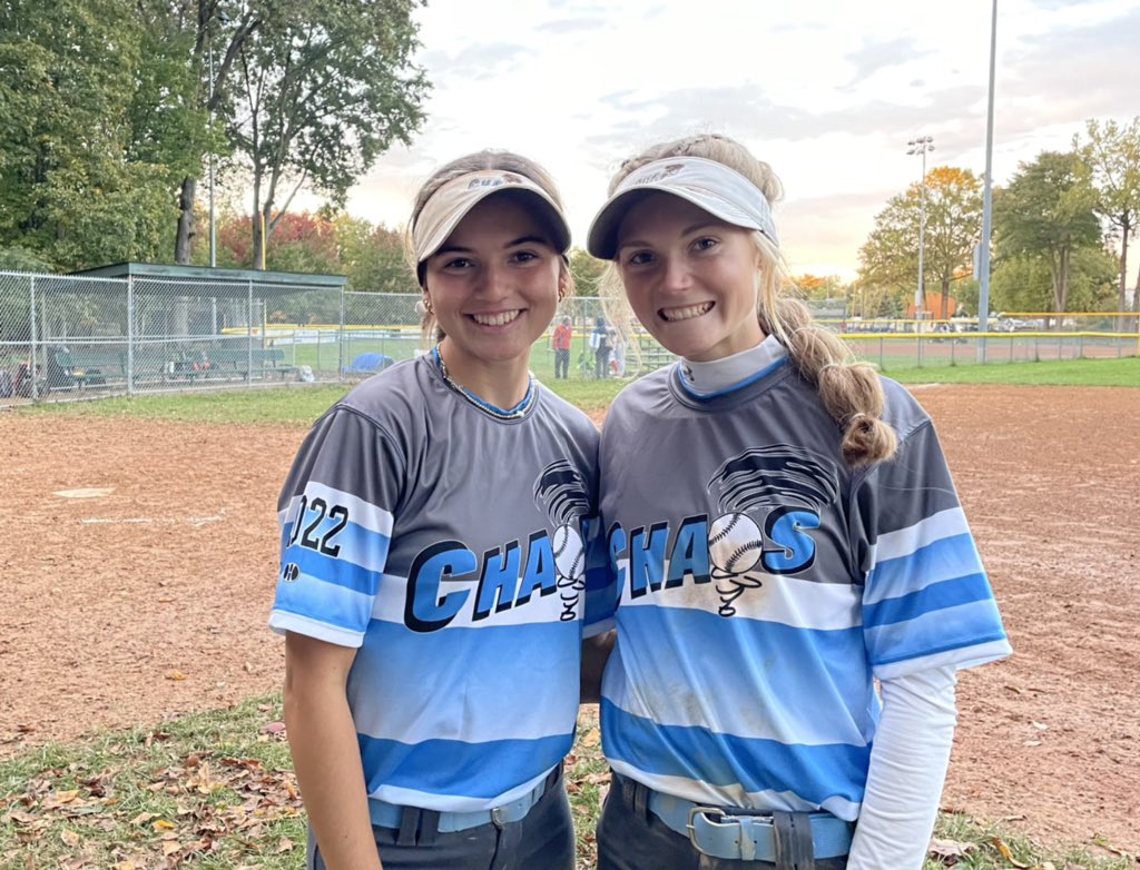 Team NJ - a little slapper recognition! Gina Del Giorno (‘22) and Haley Speicher (‘22) were on fire this weekend!