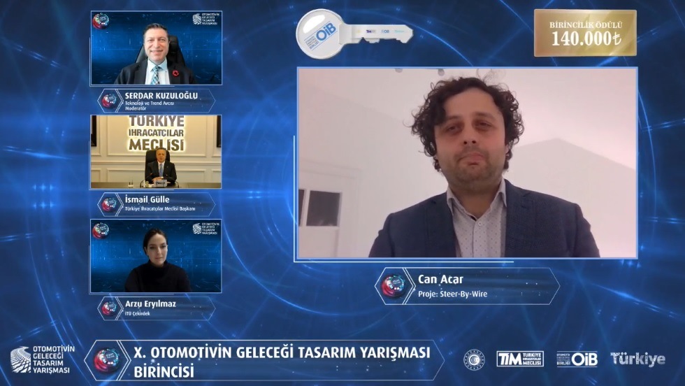 Öğrencilerimiz Çağatay Karademir ve M Ali Özel, #OtomotivinGeleceğiTasarımYarışması'nda 383 proje arasından 4. olmayı başardı. Proje, #BigBang2021'e katılacak 20 çalışma arasına seçildi. En iyi 2. projeye ödül takdimini yaptığım yarışmaya katılan tüm girişimcileri tebrik ediyorum