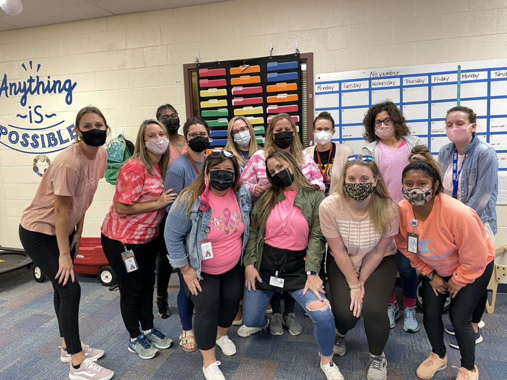 #HappyHillendale Autistic Support pinks out for Breast Cancer Awareness. While wearing pink is one fun way to show support- remember regular self exams and screenings increase early detection &amp; better prognosis! 💗