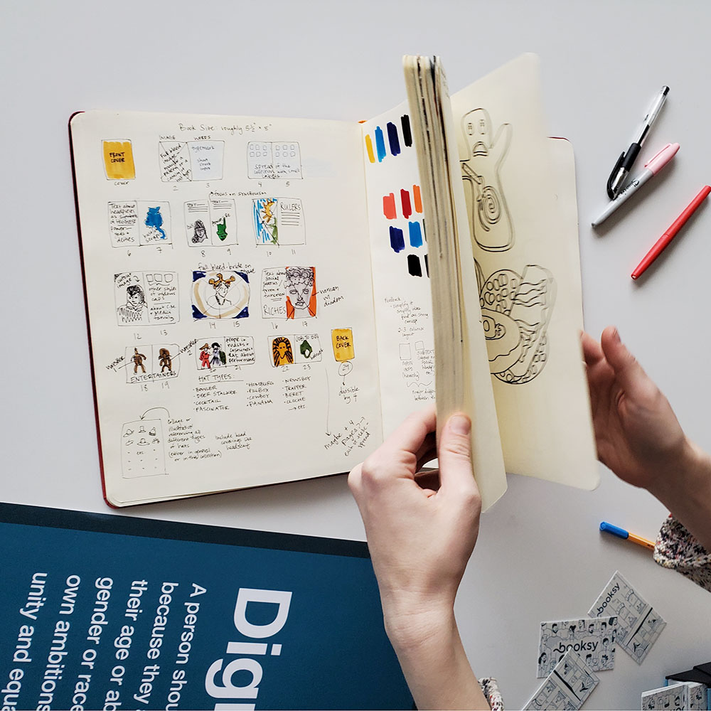 AdjyCo's tweet photo. New week, fresh ideas. Mondays are for sketching. #denveragency #design #branding https://t.co/AOjmLrhLKW