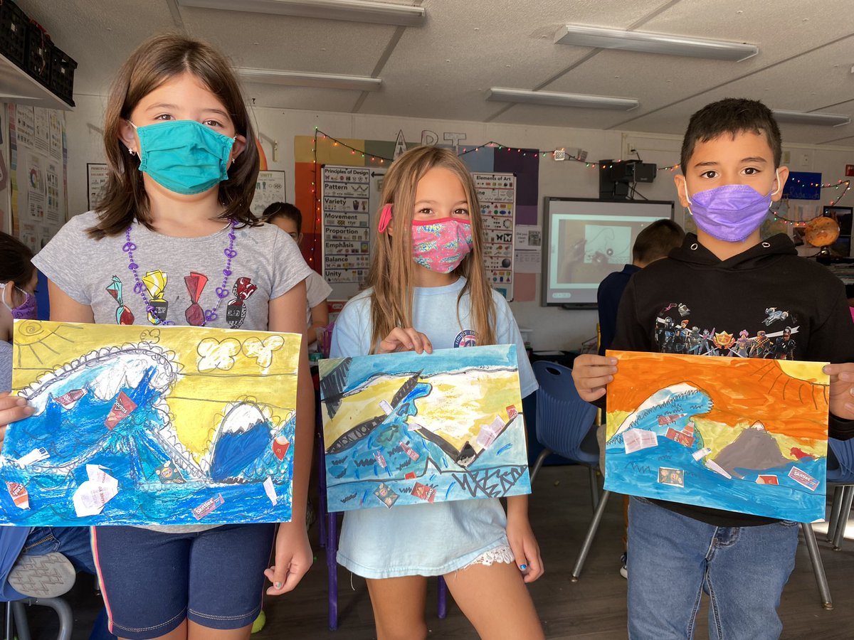 In the art room! <a href="/mcwredhawks/">Williams Elementary</a>