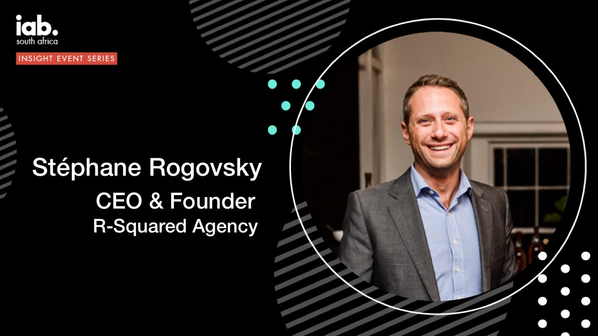 Join us on 21 October at 11am to hear the latest #IABinsights from IAB SA Digital Influencer Committee lead, CEO and Founder of R-Squared Agency 
<a href="/stefrogo/">Stephane Rogovsky</a> on the definition and opportunity of Digital Influencer Marketing. Book your free Zoom seat today: bit.ly/IABinsight31
