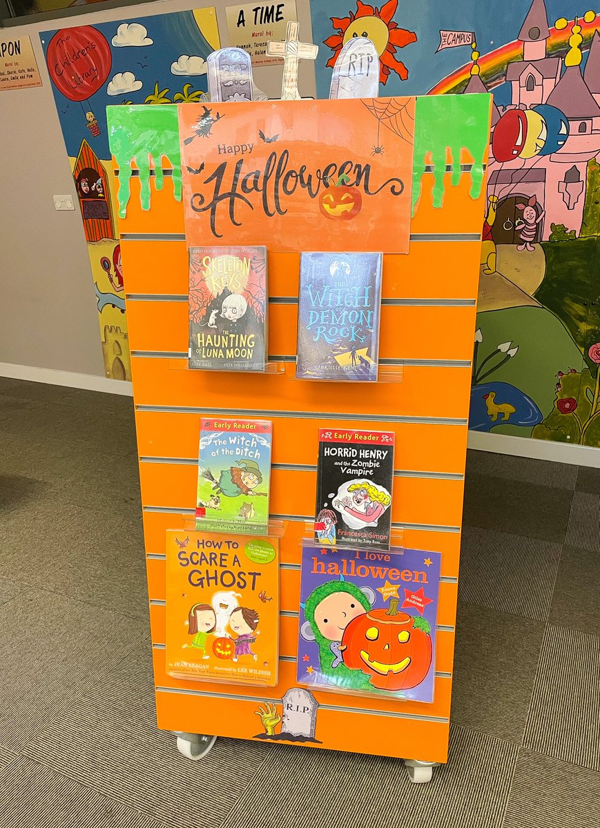 TheCampus_WsM's tweet photo. With only 13 days left until Halloween, don't forget to pop into The Campus Library and pick yourself up one of our SpOoKy books! 🎃

The Campus Library Opening Hours:
Monday - Friday: 09:30 - 20:00
Saturday: 09:30 - 17:00
Sunday: 09:30 - 17:00

#thecampusweston #NSlibraries https://t.co/NSaJ0rOZuU