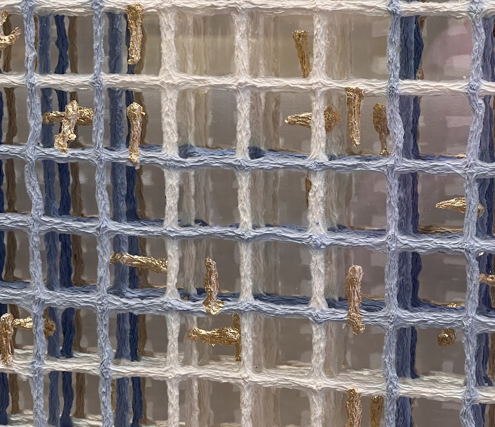 Last chance to see 'Woven Narratives' selling exhibition by paper artist Gill Wilson at Smythson (Sloane St store) before it closes on 24th. All 12 designs can be custom made in any size and in variety of framing or hanging options.  #artforineriors #designart #paperart