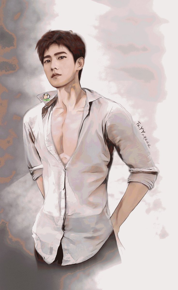 XiaYang0099's tweet photo. It doesn’t look like a drawing, he looks so realistic and great, my baby❤️‍🔥 

#杨洋 #YangYang #yang_0099  #foreveryoung #yangmao #YangYangicon #yangyanglovers #loveyangyang4ever #gorgeous #sexyashell #BVLGARI #杨洋在哪我在哪羊毛陪你闯天下  #loveyoutothemoonandback🌙 ♥️ https://t.co/CtunUGPMc3
