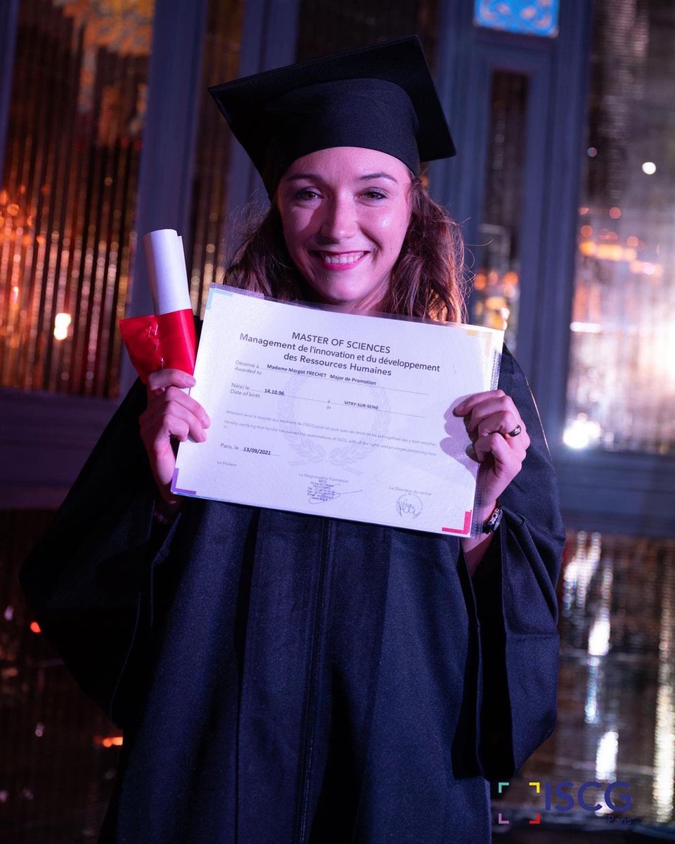 iscg_paris's tweet photo. REMISE DES DIPLĂMES 2021 đđ- ISCG PARIS
Bravissimo Ă tous ! Nous sommes trĂšs fiers de vous ! âš
#ISCGPARIS #ISCGFamily #alternance #Marketing #étudiants #diplÎmés #Gala #work #bravo #fierté #école #entreprise #réussite #ressourceshumaines
#master #bachelor https://t.co/zmOFWV06WF