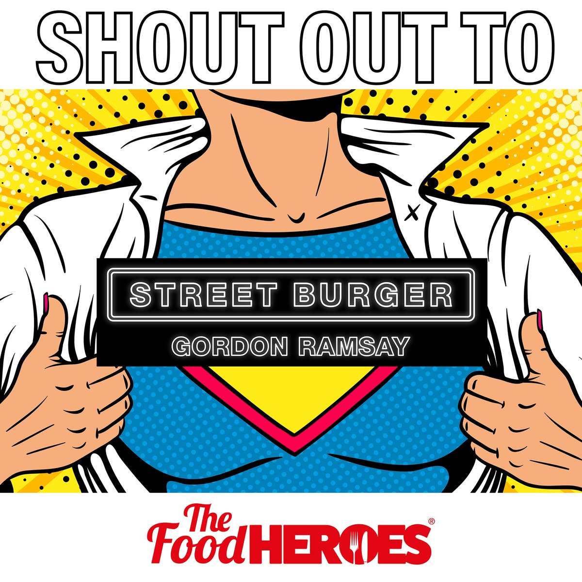 A VERY BIG THANK YOU TO GORDON RAMSAY’S Street Burger & Street Pizza from The Food Heroes Team for your amazing SUPPORT #gordonramsay #gordongram #gordonramsaystreetburger #gordonramsaystreetpizza #thankyou #pizza #burger #foodservice #shoutout #thenest #best #restaurants #uk https://t.co/b8RfoVNciK