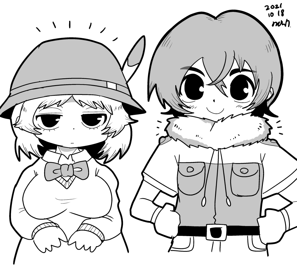 コウタロスw Rt Nobinobisochin 寒がりの隊長に首のモフモフを貸してくれるオグプー 代わりに隊長の帽子をかぶりたいとせがまれたので 外に持ち出さないことを条件に貸してあげたら 隊長権限で勝手に ラッキービーストを起動した挙句 スクリーン投影