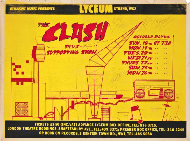 Well I know where I was this week on Thursday and Sunday back in '81...anyone else there? 

#TheClash #16Tons #MikeyDread
#Futura2000