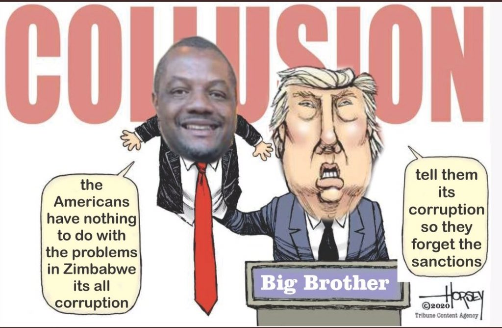 RichardGarwe's tweet photo. When someone says "Its not looting, it Sanctions" don't believe them. If someone says "Its not Sanctions, its looting" don't believe them because its a combination of BOTH including corruption, patronage, nepotism, rent-seeking, economic mismanagement and wasteful expenditure! https://t.co/vMmYb3bGrc