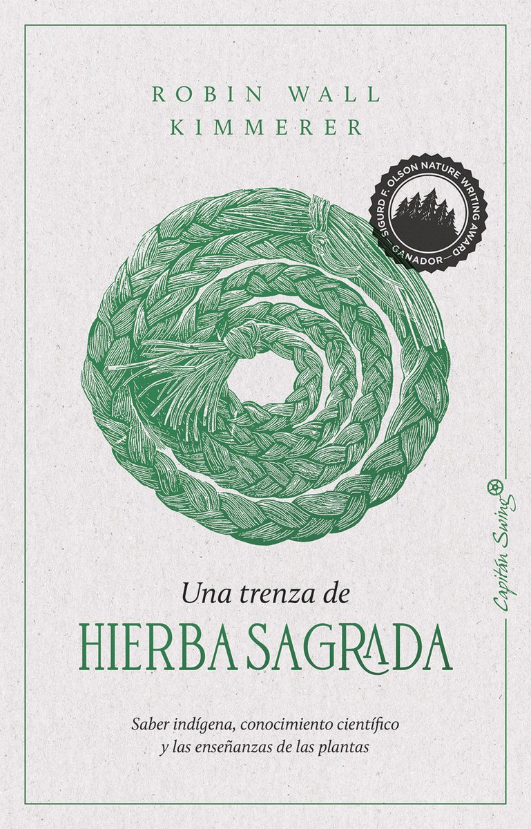 JuniorReport_'s tweet image. Hoy, Día de las #Escritoras, @judithvives recomienda 'Una trenza de hierba sagrada' de Robin Wall #Kimmerer, un libro que combina tradiciones indias con experiencias personales y datos científicos para reflexionar sobre el #CambioClimático y nuestra relación con la #naturaleza 🌿