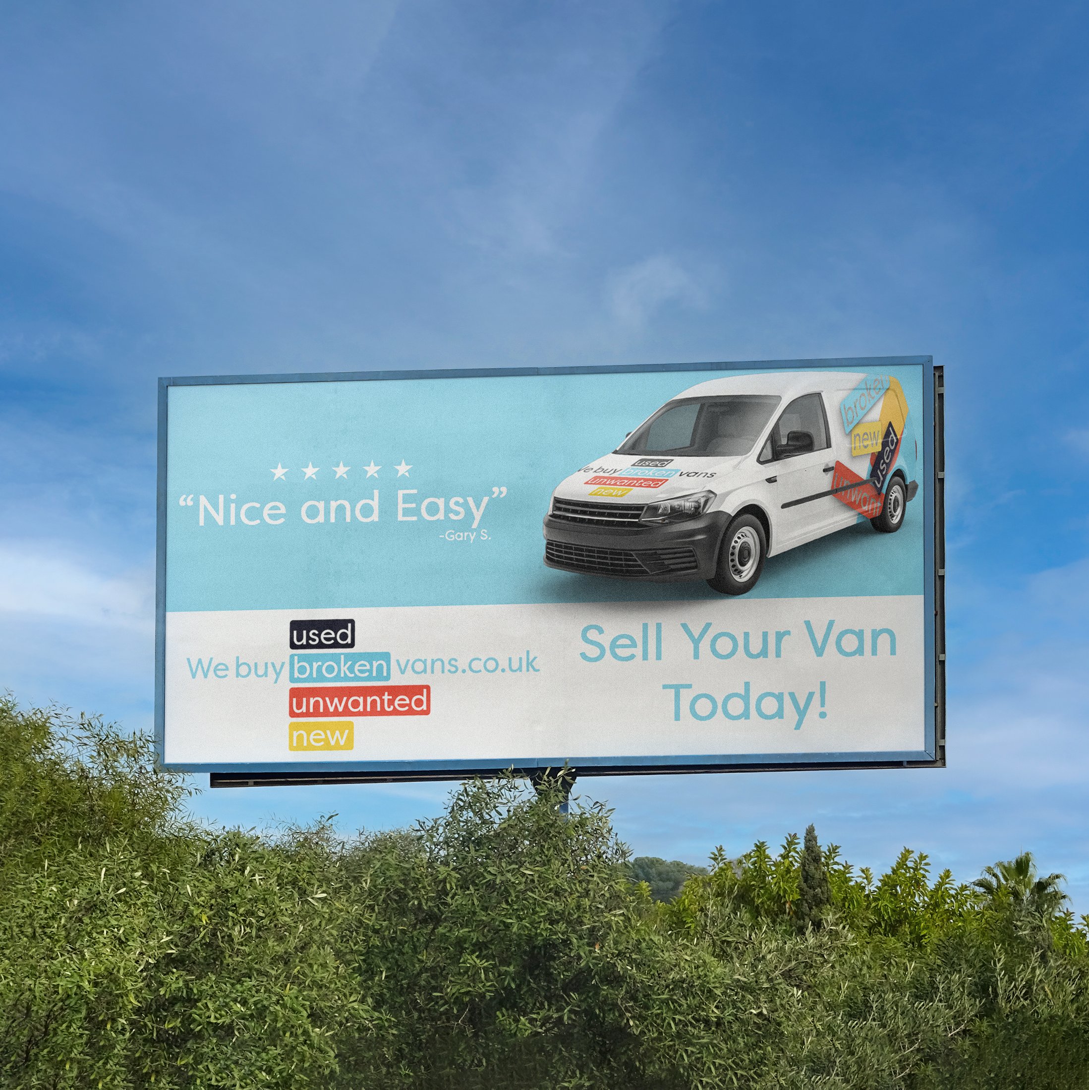 We buy broken best sale vans