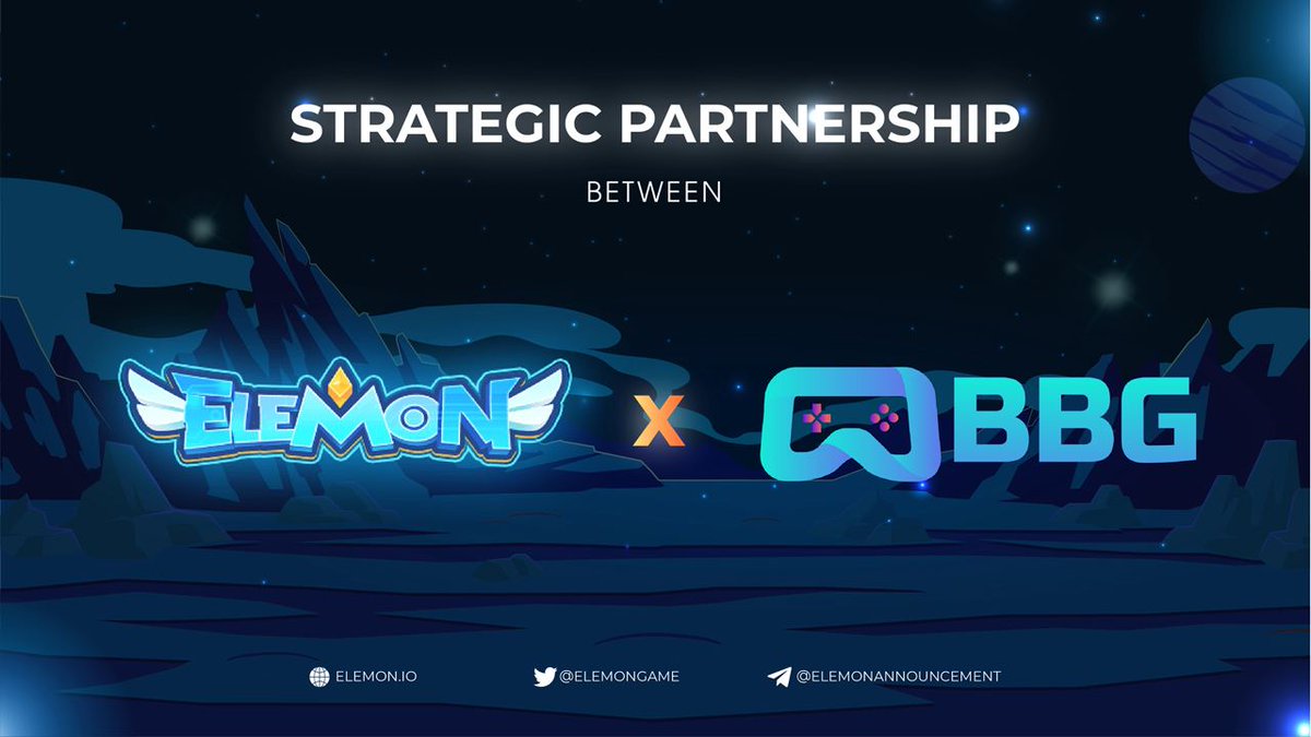🎊Elemon is proud to announce our new partnership with <a href="/bengbengp2e/">Beng Beng Gaming</a> - a community of #PlaytoEarn gamers and to connect players with NFT and blockchain gaming projects..

With this collaboration, we hope Elemon will expand our community and bring more values to players in NFT game