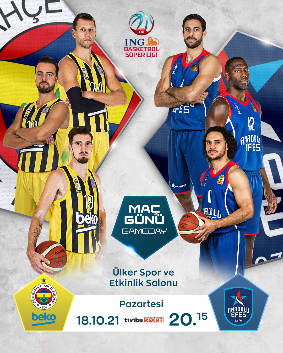 Fener Efes Maç Görseli