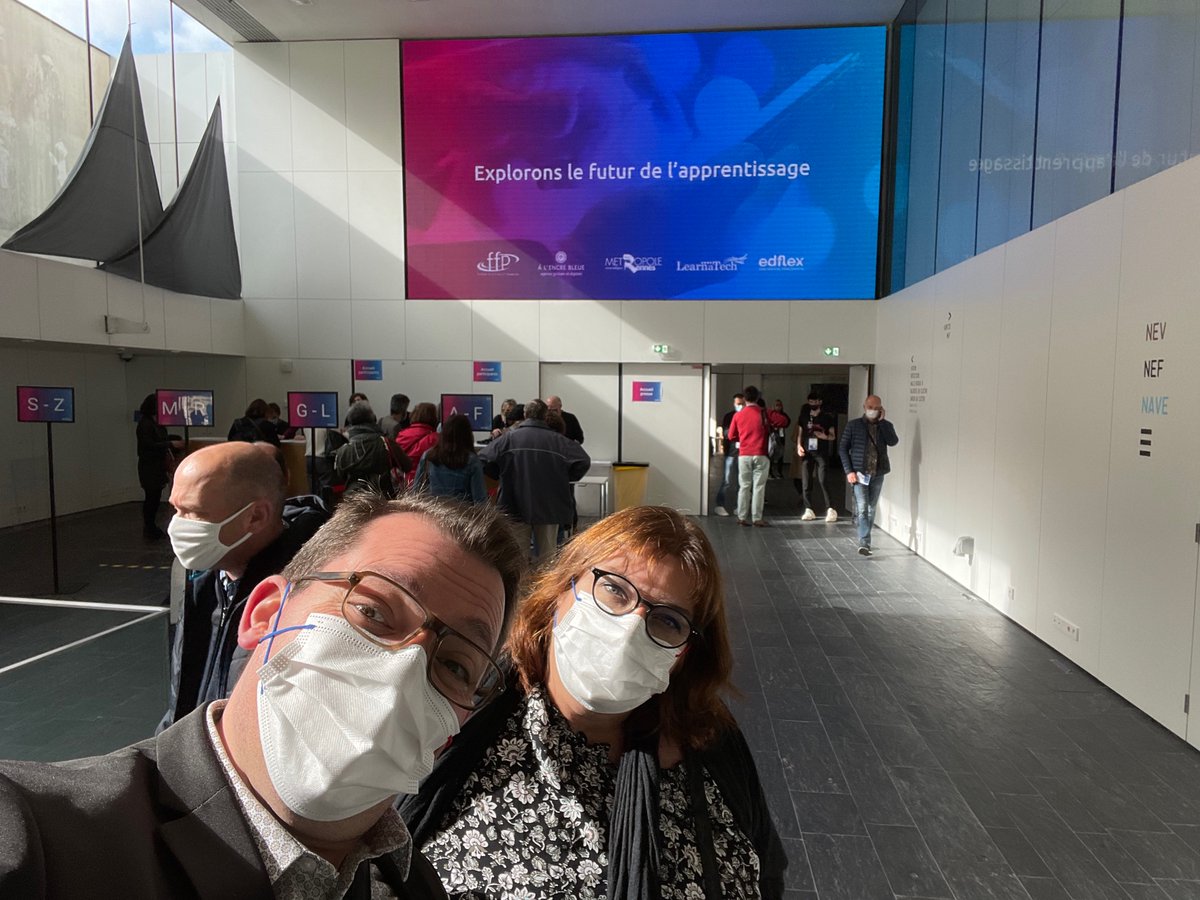 EcoleBonne's tweet photo. Présence de A Bonne Ecole la semaine dernière au @LelearningShow chez @LeCouventRennes !🤖
Une belle journée pour parler #innovation #pédagogique #neurosciences autour de nombreux acteurs de l'avenir de la #formation !🚀
Bravo à l'équipe du #learningshow, à l'année prochaine ! https://t.co/n3jbxBHyyG
