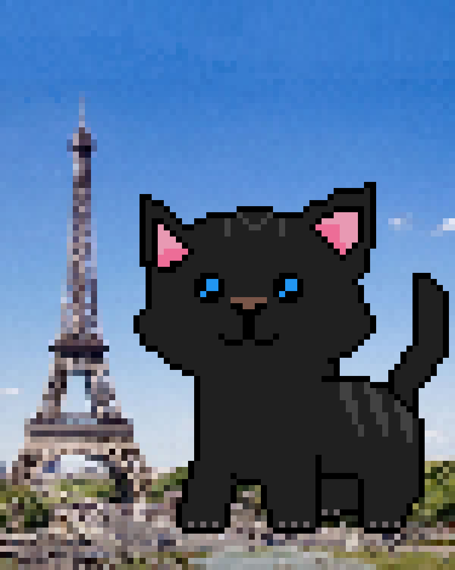 onetwothreenft's tweet photo. Hryusha the cat #1755/1777. 
Check out this account on OpenSea https://t.co/gFgZG7hwyv  @opensea #pixelart #NFTCommunity #nftcollector #Ethereum #painting #art #NFT #NFTs https://t.co/kU2sQk9zXX