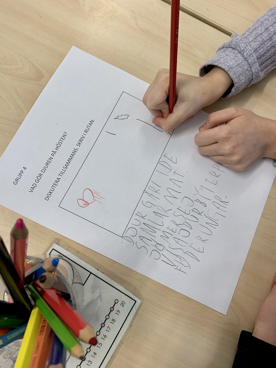Idag använde vi oss av kooperativt lärande för att genom expertgrupper introducera faktatext i årskurs 1. Vilken kreativitet och vilket engagemang! #STL #mariehällsskolan