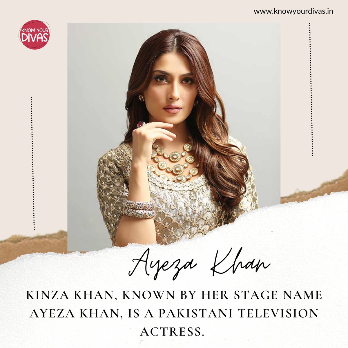 knowyourdivas's tweet photo. Kinza Khan, known by her stage name Ayeza Khan, is a Pakistani television actress.
.
.
For more details visit- https://t.co/ussVS4YGxl
.
.
.
.
.
#kinzakhan #ayezakhan #pakistani #actress #television #beautiful #show #fashion #pretty #career #hardwork #divas #knowyourdivas https://t.co/opNXSJbq2H