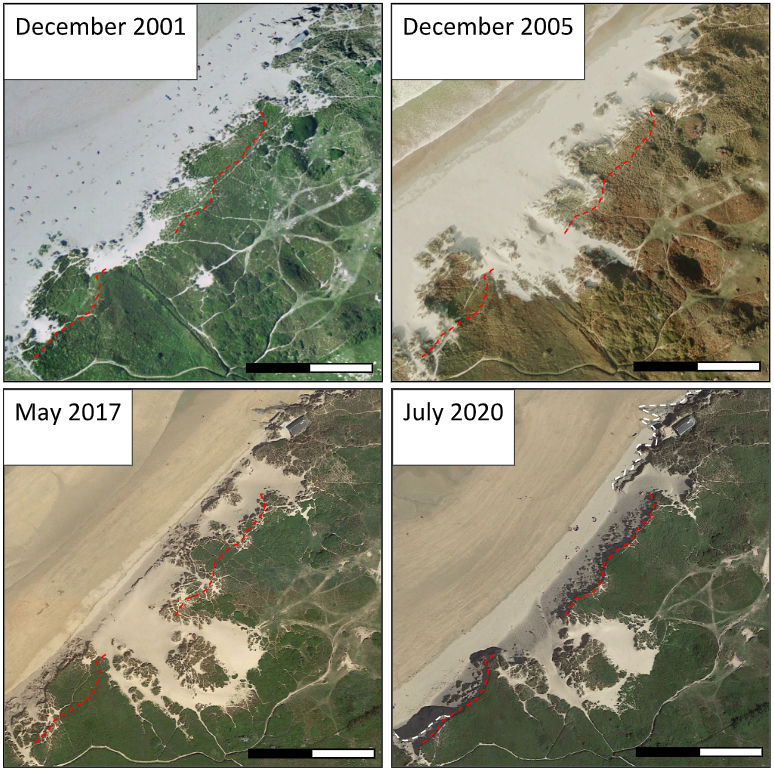 The dunes at Crantock beach are eroding faster than any other in the region, and storm waves alone are not to blame... read our new paper to find out if we get to the bottom of what's going on authors.elsevier.com/c/1dwpt5mVdoaG2 <a href="/gmasselink/">Gerd Masselink</a> <a href="/PlymUniResearch/">Plymouth Research</a> <a href="/UoP_CPRG/">Coastal Processes Research Group</a> @simonhird_
