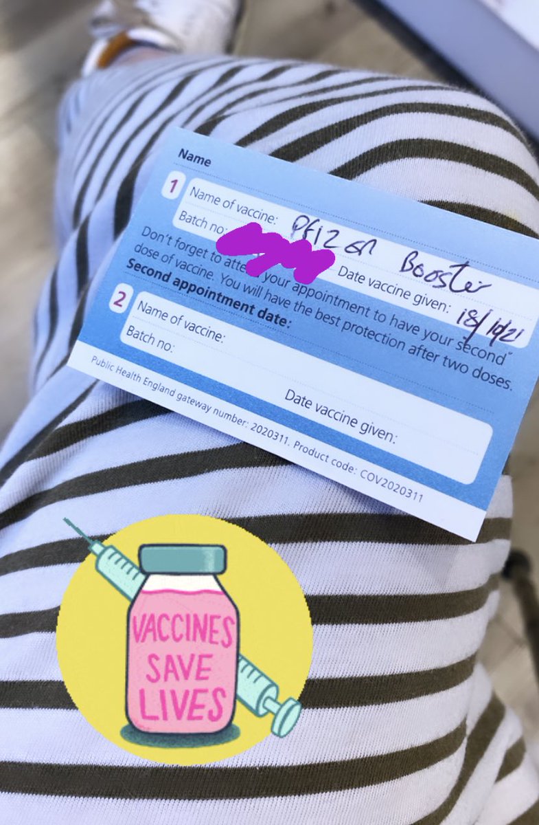 JoanneMHowe's tweet photo. Grateful to have received my third #COVID19 jab this morning ๐ No sore arm yet!
#triplecooked #vaccinessavelives #pfizerchiefs ๐ https://t.co/fuRnLRQPam