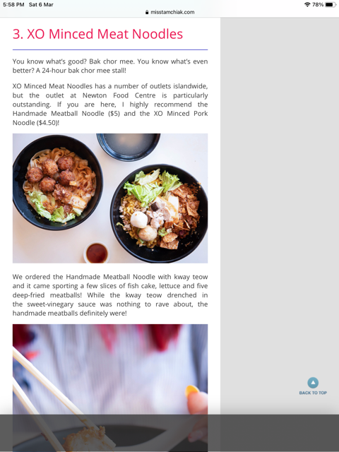 AnthonySCasey1's tweet photo. XO Minced Meat Noodles | Anthony S Casey Singapore https://t.co/GpWektHwnD