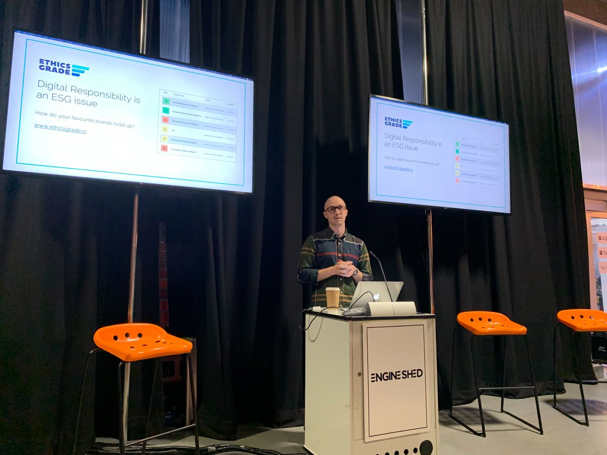 EthicsGrade | AI & ESG (@ethicsgrade) on Twitter photo Last Wednesday, our co-founder, Will Llewelyn, represented us at Bristol Tech Festival, discussing digital responsibility in tech. It was great to see so much engagement with tech/AI ethics! <a href="/tech_bristol/">Bristol Tech Festival</a> #digitalresponsibility #cdr #esg #bristoltechfestival Last Wednesday, our co-founder, Will Llewelyn, represented us at Bristol Tech Festival, discussing digital responsibility in tech. It was great to see so much engagement with tech/AI ethics! <a href="/tech_bristol/">Bristol Tech Festival</a> #digitalresponsibility #cdr #esg #bristoltechfestival
