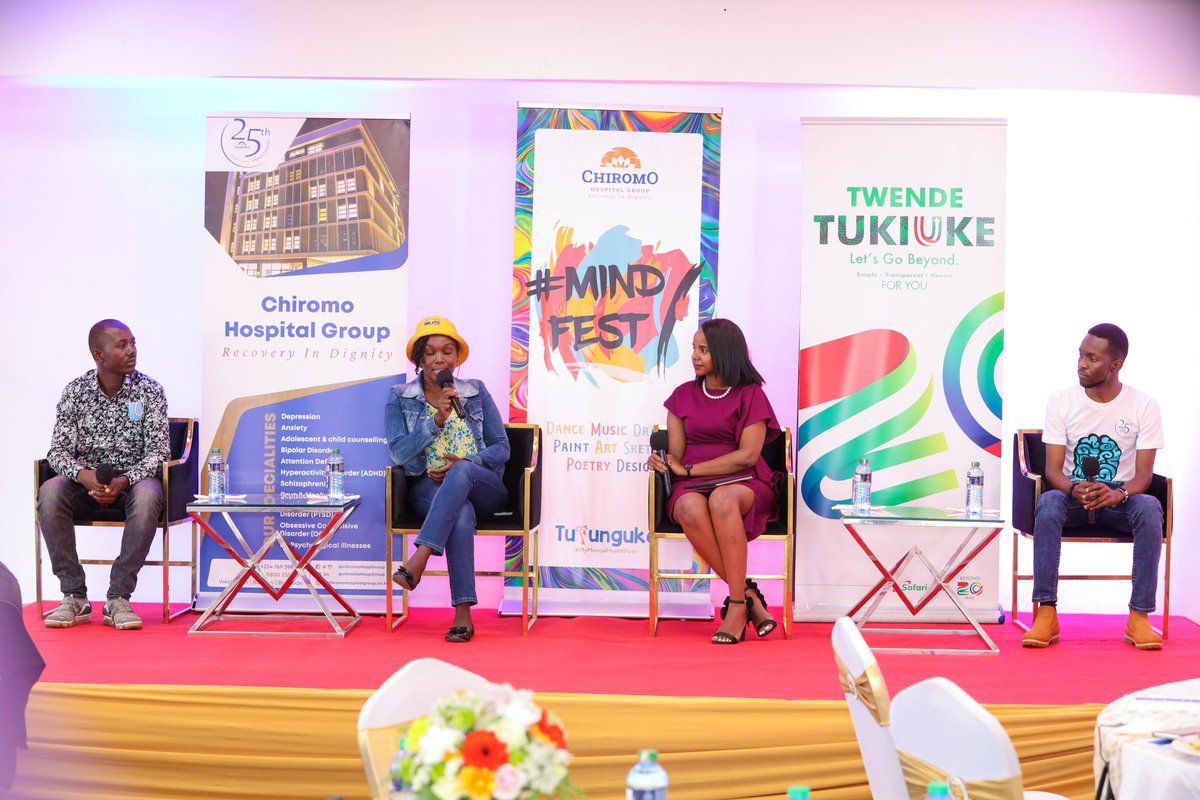 <a href="/G_Mbugua1/">Gathoni M.Mbugua</a> <a href="/GeorgeWNjoroge/">George W Njoroge</a> Nimrod Kihoro and Jacinta Wangari on the panel as they discussed about caregivers.

#Tufunguke