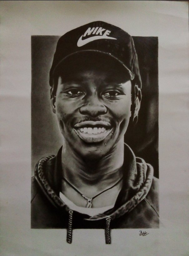 Shawn Muga from <a href="/nzumariafrica/">NZUMARI AFRICA</a> showcasing his gift.

#Tufunguke