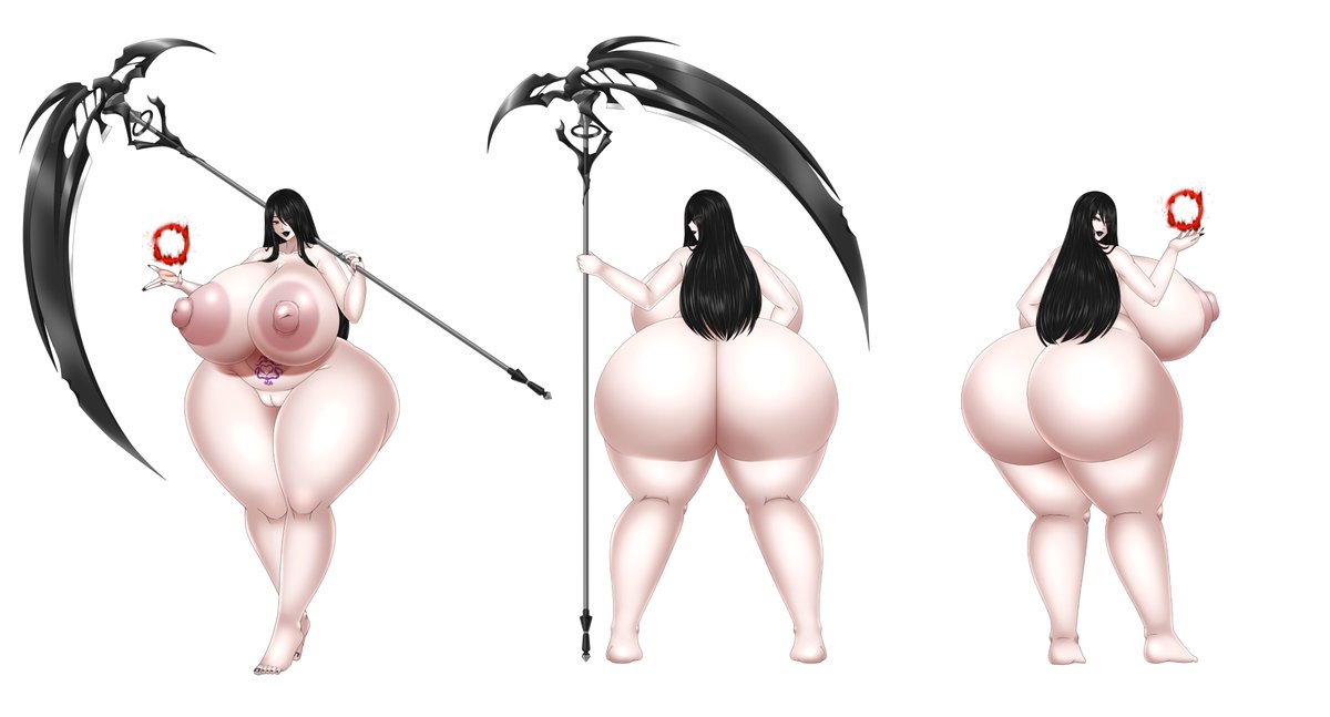 WriterRonin's tweet photo. Alllllright!!! @SaggitaryT came in clutch and got the ghetto demon mama Miyako herself a newly revised sheet for me! Thanks again man, fucking love how she came out 😍😍 https://t.co/gGG7FlTY0K