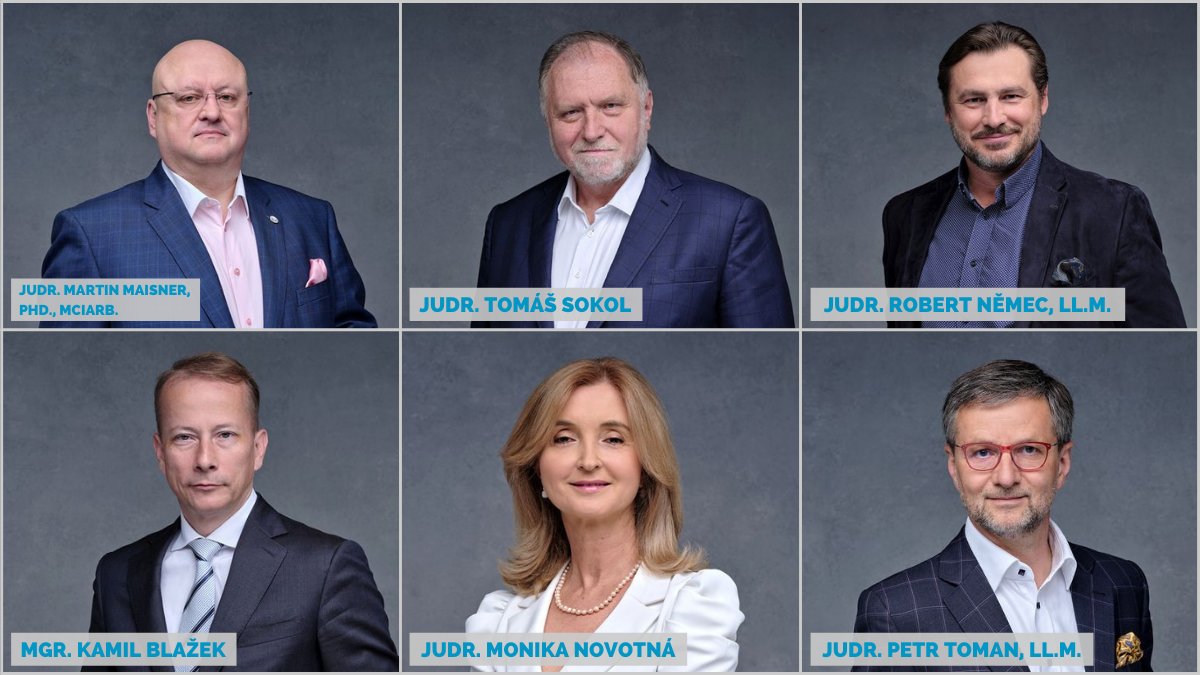 Tak tohle je jedna polovina našich kandidátů do představenstva <a href="/CAK_cz/">ČAK</a>. Stojí za nimi léta zkušeností a tvrdé advokátní dřiny z každodenní praxe. Navíc za sebou mají letitou službu pro ČAK. ⚖

🔗⤵
moderniadvokacie.cz/volby-2021/

#moderniadvokacie #ČAK #8_Sněm #advokacie