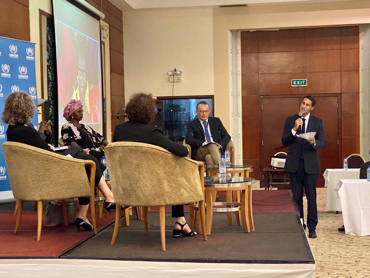 UNHCR_CAR's tweet image. 🇨🇫🇨🇫 #SolutionsDurables est l’affaire de tous, y compris des partenaires dixit madame Boucly lors de la rencontre de haut niveau.
#CARCRISIS #Aveclesrefugies  
#RencontreDiplomatique