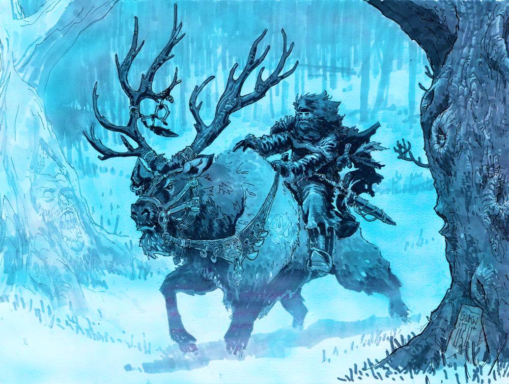 BranTallhart's tweet photo. The direwolf did not like the way that Coldhands smelled. Dead meat, dry blood, a faint whiff of rot. And cold. Cold over all.

Bran: „The ranger ...“
Leaf: „He cannot come.“
Bran: „They'll kill him.“

Leaf: „No. They killed him long ago.“

———    Bran Stark and Leaf, asoiaf https://t.co/7A2W8V4ned