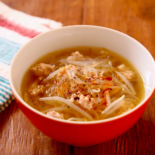 料理をしたくない気分のときでも作れちゃうくらい簡単？！電子レンジで作れる「春雨スープ」レシピ！