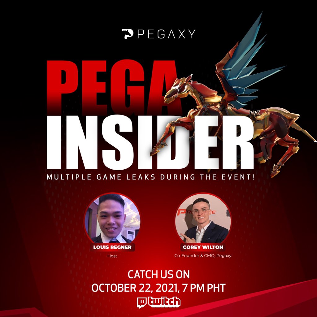 PegaxyOfficial's tweet photo. The countdown begins 👇

In 4 days, the first ever Pega Insider will be held on our official Twitch channel. At this event we will be answering everyone's questions regarding 
- EXACT sale dates.
- Whitelist requirements for the Pega NFT sale.
- What platforms we are launching on https://t.co/qBkXN7CnkJ